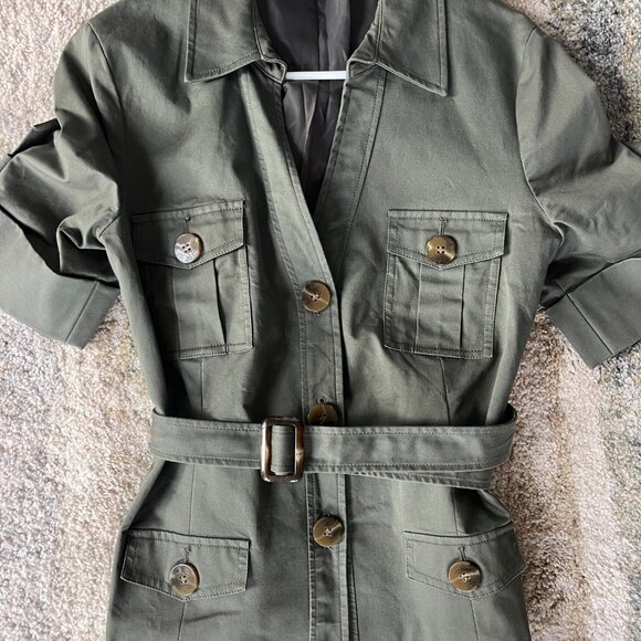 Kenneth Cole Reaction Womens Blazer 3/4 Sleeve - Picture 3 of 9